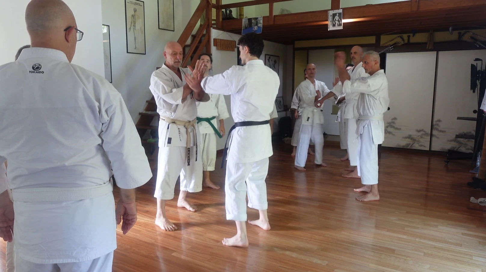 Dojo Karate Patavium Padova - Pratica tradizionale di Okinawa sul tatami